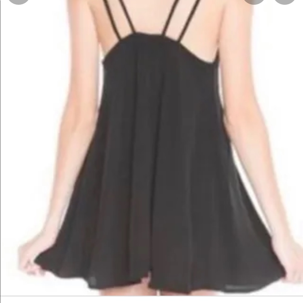 Brandy Melville selda dress pink polka dot